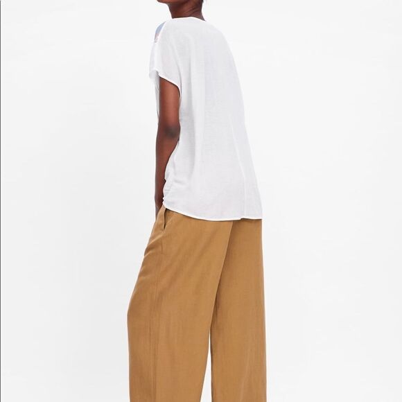 ✨ZARA STRIPED T-SHIRT WITH KNOT✨ - Picture 5 of 6